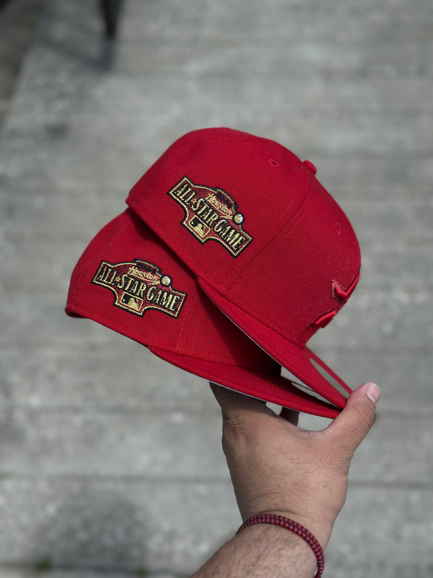 Astros Ruby Gold Fitted Hat
