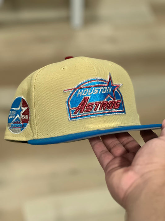 Astros Oilers Fitted Hat