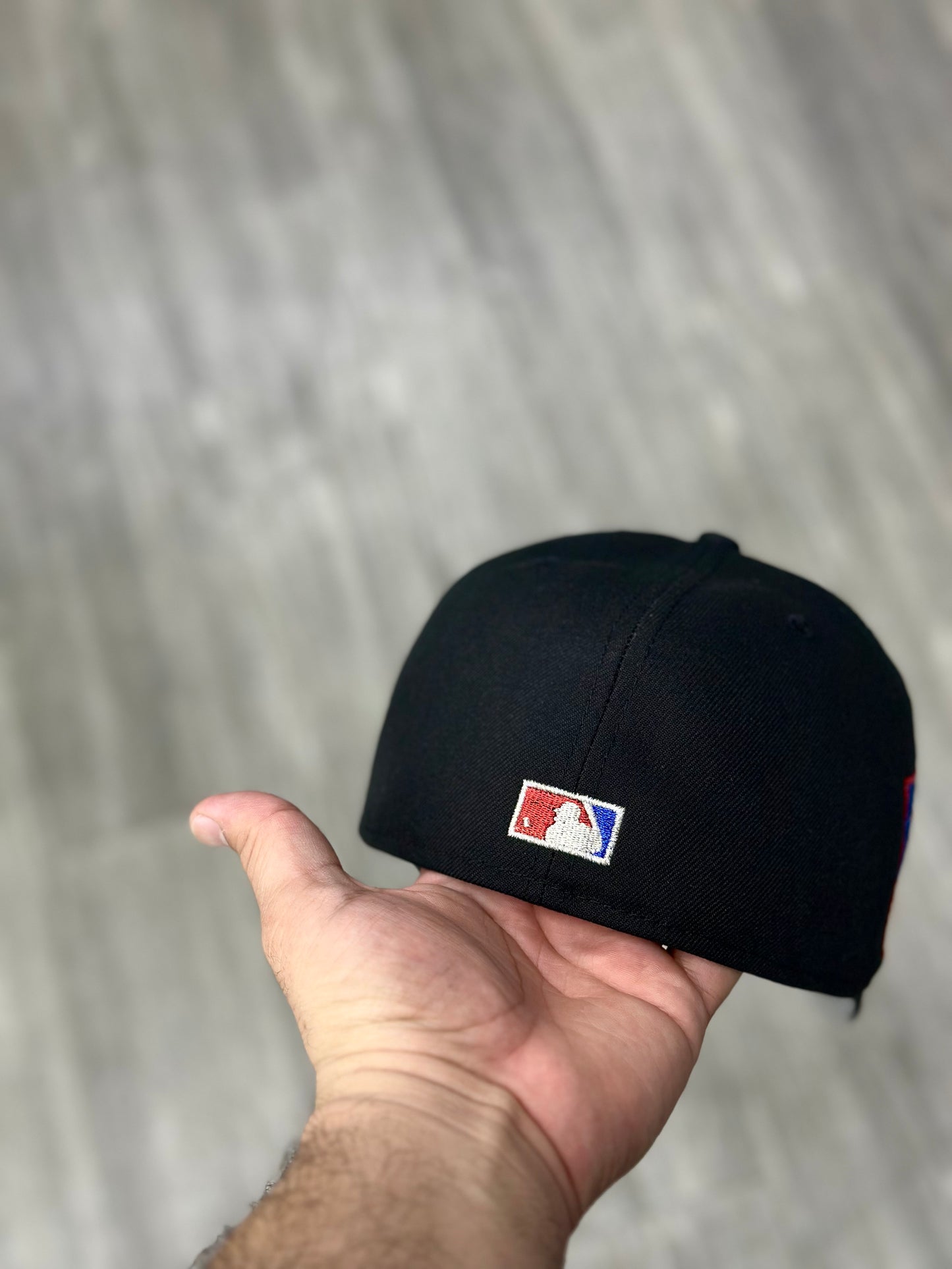 Astros Black/Red Fitted Hat