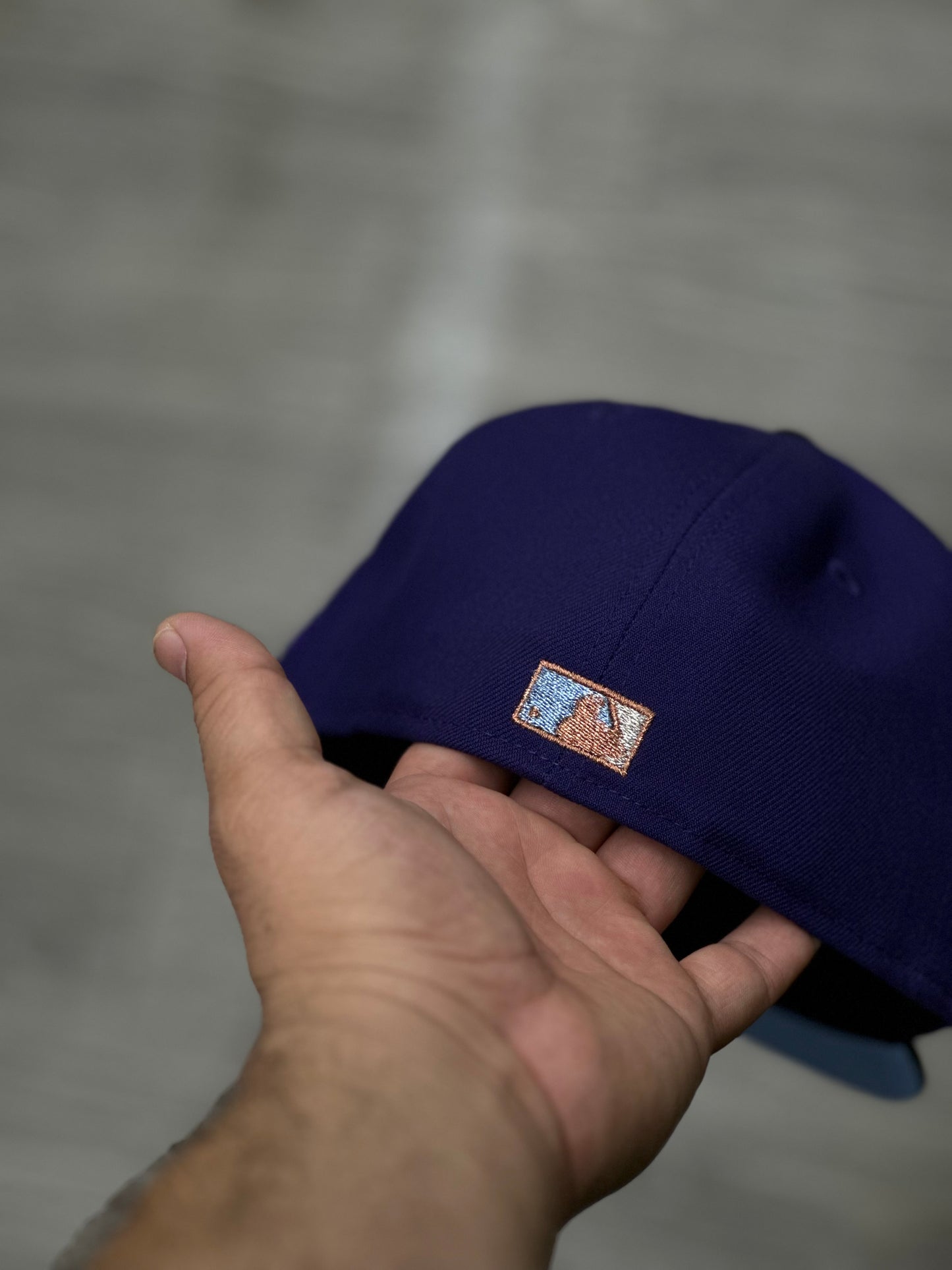 Astros Purple/Black Fitted Hat